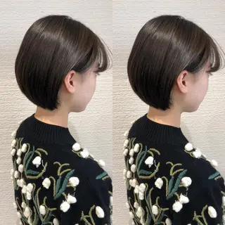 ショート 三鷹で1番ショート ボブをカットする新谷のヘアスタイル