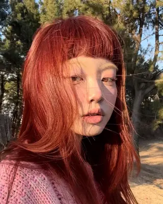 セミロング カラー 吉田一輝 外国人パーマのヘアスタイル