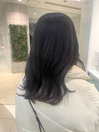 ミディアム 悠良/平塚店 似合わせ/カラーのヘアスタイル