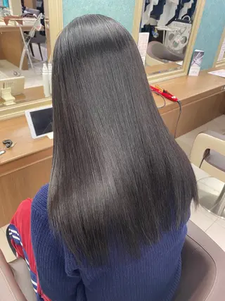 ロング カラー ハードパーマ Rico💜のヘアスタイル