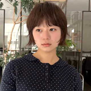 ショート カラー 銀座/髪質改善カラー /ボブ/本田 聖のヘアスタイル