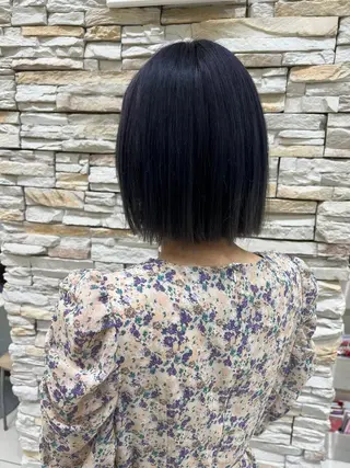 ショート ハイトーン/うる艶 カラー Mioのヘアスタイル