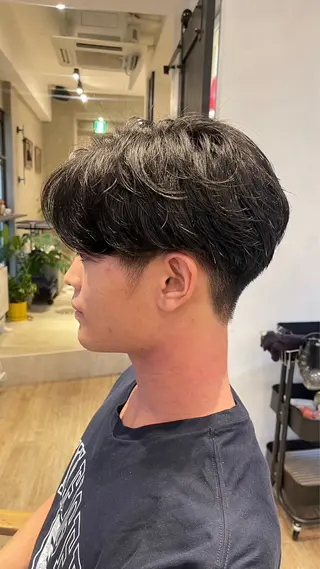 パーマ メンズ メンズ特化ニュアンス パーマ RYOのヘアスタイル