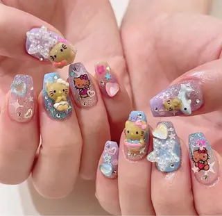 ネイル ╹◡╹MimoEye lash🌻Nailのマツエク・マツパデザイン