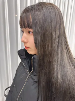 ロング うる艶ヘア♡韓国好き 透明感　shotaのヘアスタイル