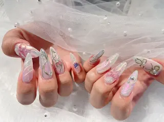 ロング ninabeauty 新宿のネイルデザイン