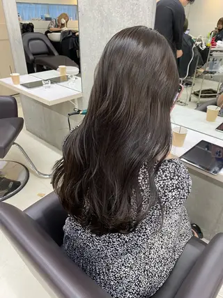 セミロング うる艶ヘア♡韓国好き 透明感　shotaのヘアスタイル