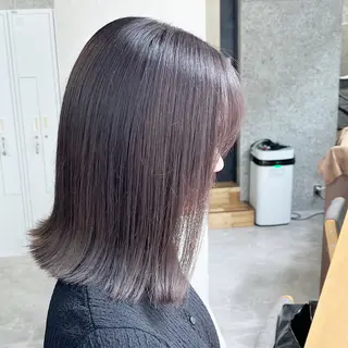 ミディアム ハイトーン🫧艶髪 MAIKAのヘアスタイル