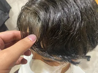 メンズ anhelo髪質改善 メテオ髪質改善名駅のヘアスタイル