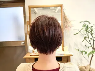 ショート カラー 丹下 鐘太郎のヘアスタイル