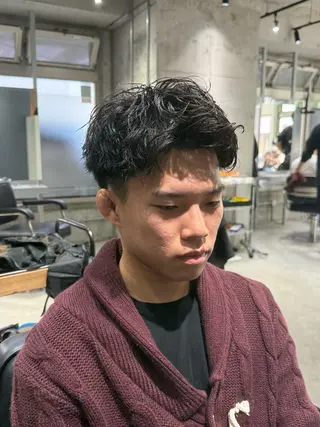 メンズ 布施メンズ特化美容師 秋山　涼のヘアスタイル