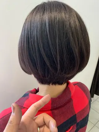 ショート カラー ヘアアレンジ 竹井 寛喜のヘアスタイル