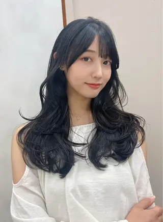 ロング 梅田/髪質改善特化/ 艶カラー🫧さくらこのヘアスタイル