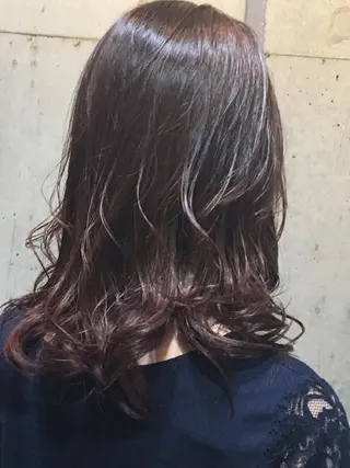 セミロング Mika Haraguchiのヘアスタイル