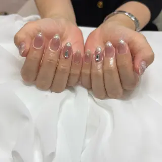 ネイル パラジェルネイル 大人可愛/シンプルのネイルデザイン