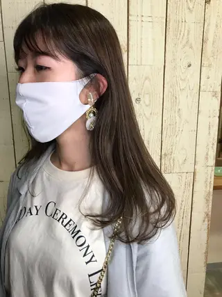 ロング 福田 ジュンキのヘアスタイル