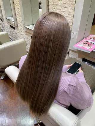 ロング カラー 黒坂 唯奈 /パーマとボブ特化のヘアスタイル