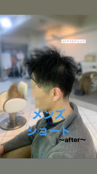 ショート メンズ ~増田 勇輝~のヘアスタイル