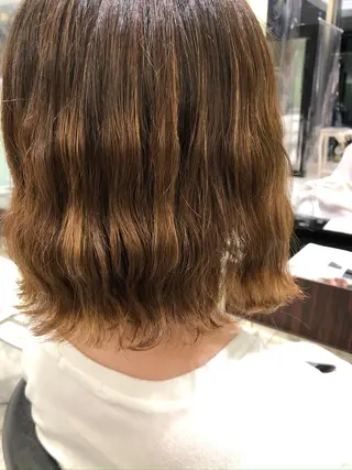 ミディアム パーマ 🌿ブルーモスク TOKYO🌿のヘアスタイル