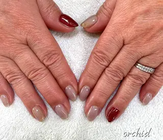 ネイル orchid ♡オーキッドのネイルデザイン