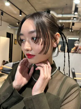 ロング ヘアセット/透明感 カラー/MIHO♡のヘアスタイル