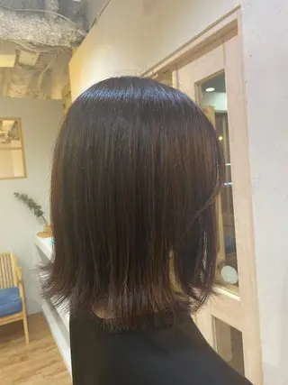 ミディアム カラー 🫧 ハシヅメのヘアスタイル