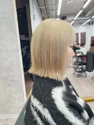 ショート カラー 似合わせ🌿‬髪質 改善🧸RYUGOのヘアスタイル