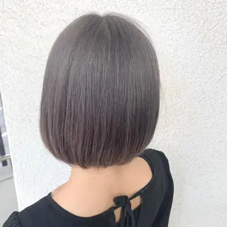 ミディアム カラー ✨️美髪矯正×似合わ せ艶カラー✨藤田透のヘアスタイル