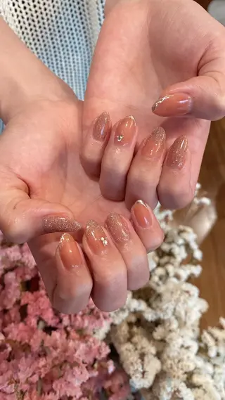 ネイル crystal ⭐︎ colorのネイルデザイン