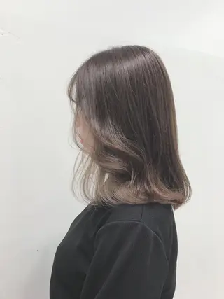 セミロング カラー ヘアアレンジ 【代表】 たき〜のヘアスタイル