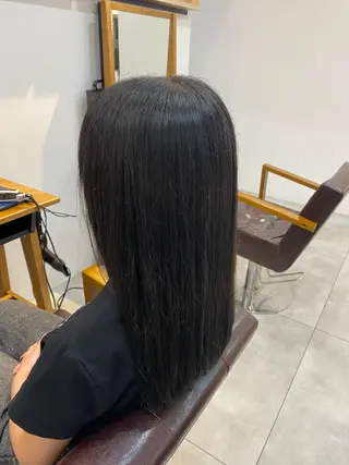 セミロング カラー mio/⭐︎ ブリーチ指名No.1のヘアスタイル