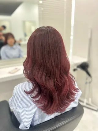 セミロング カラー 🐺韓国風メンズ特化 あさひ🐺のヘアスタイル