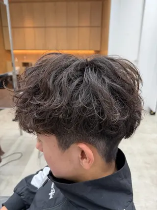 パーマ メンズ fifth天神 パーマ特化/石橋航海のヘアスタイル