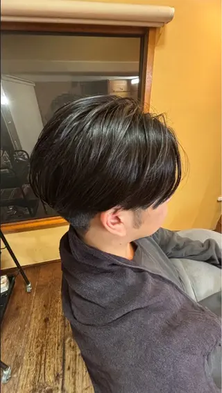 パーマ メンズ よしかわ あいか/京都美容室のヘアスタイル