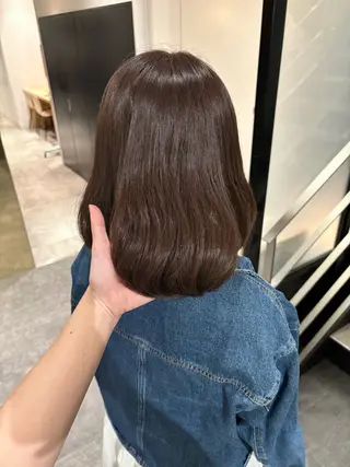 ミディアム カラー mao | 柔らか艶カラー🫧のヘアスタイル