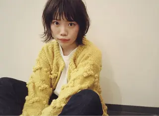 ショート カラー 市川 千夏のヘアスタイル