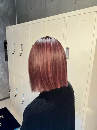 ショート カラー 【毎朝セット3分】 メンズパーマ　真人のヘアスタイル