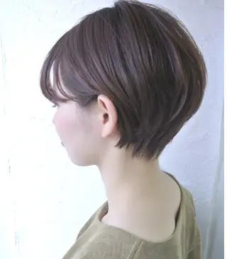 ショート カラー LOOP 佐藤のヘアスタイル