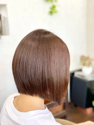 ショート カラー ing's・hair イングス・ヘアーのヘアスタイル