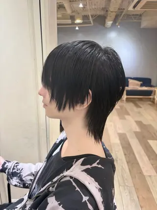 ミディアム メンズ 盛れるレイヤー× ウルフMari🪽のヘアスタイル
