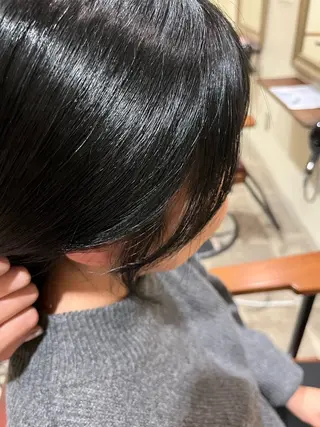 ミディアム ヘアアレンジ 西川 舞彩のヘアスタイル