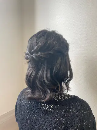 ミディアム 倉地 更彩のヘアスタイル