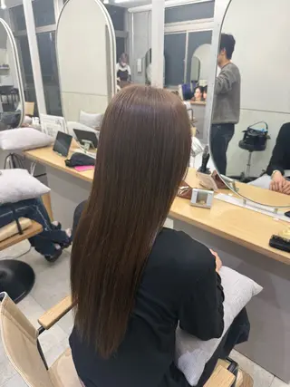 ロング 小野 優雅のヘアスタイル
