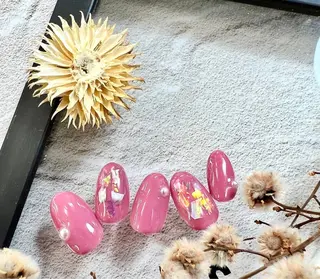 ネイル ⭐︎休業中の練習⭐︎ JNA認定講師髙橋のネイルデザイン