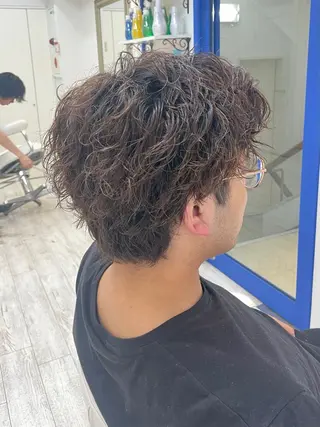 ショート 新籾 尚哉のヘアスタイル