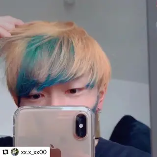 ミディアム カラー メンズ 🩷Eny terrace🩷のヘアスタイル