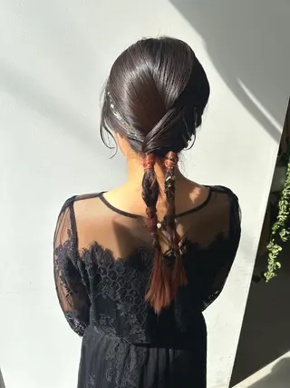 ロング 綿貫 美雪のヘアスタイル