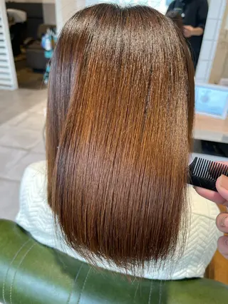 ミディアム EARTH 志木店のヘアスタイル