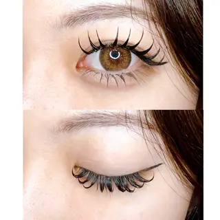 マツエク・マツパ Lien eyelashのマツエク・マツパデザイン