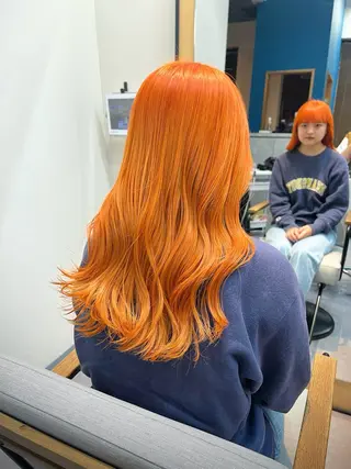 セミロング カラー 似合わせカット Rinka🌻のヘアスタイル